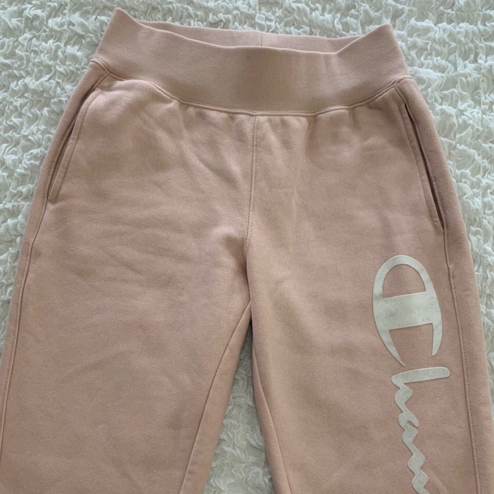 Champion Direct Flock Script Reverse Weave Joggers - image 3